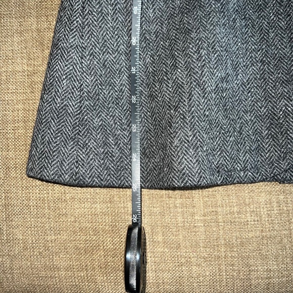 J.Crew Jacket/Blazer Size 2 Black/White/Gray w/ Leather Buttons - Picture 15 of 16